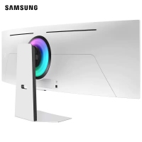三星 49寸曲面 S49DG932SC 新OLED 5K 240Hz 0.03MS 内置音箱 带鱼屏显示器